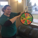 For a minimum donation of $15 you can spin the Farley wheel to win a prize